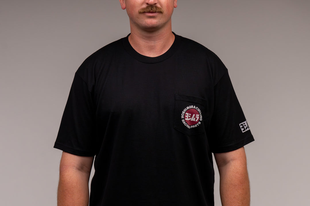 Racing Parts Pocket Tee Black