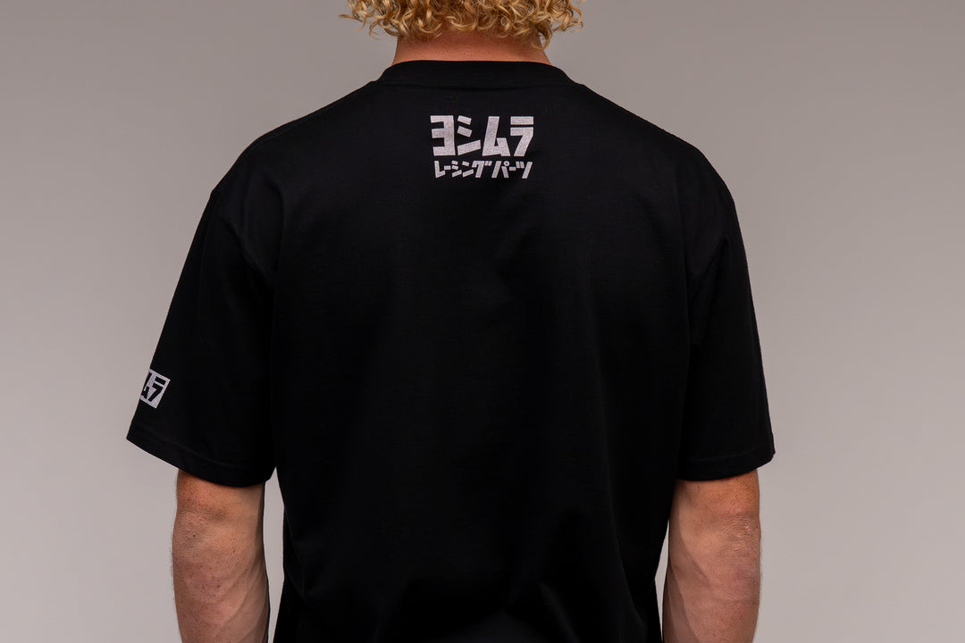 Racing Parts Pocket Tee Black