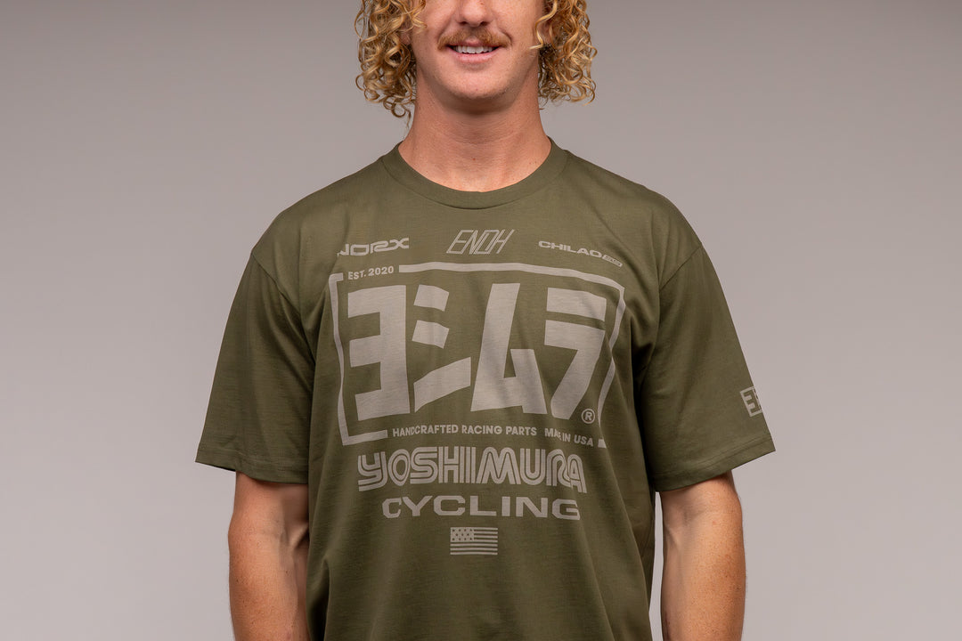 Race Team Tee Army Green