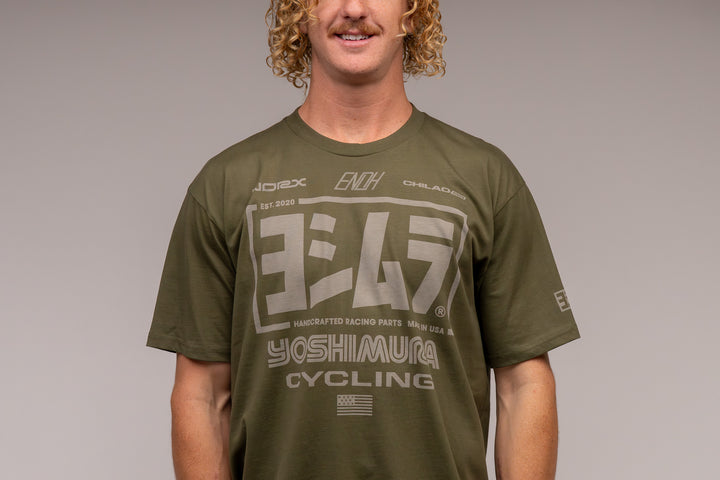 Race Team Tee Army Green