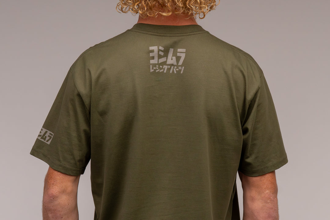 Race Team Tee Army Green