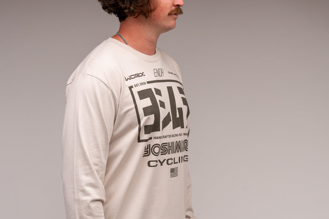 Race Team Long Sleeve Tee Bone