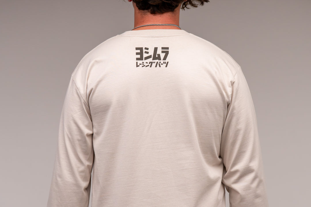 Race Team Long Sleeve Tee Bone
