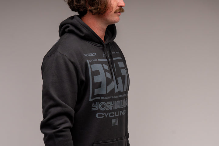 Race Team Pull Over Hoodie Coal