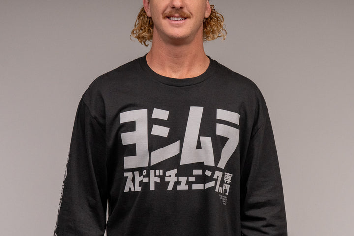 Speed Tuning Long Sleeve Tee Coal