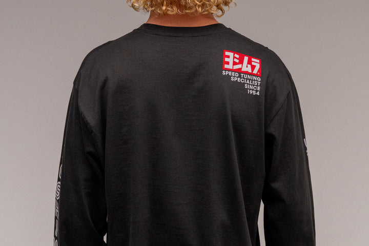 Speed Tuning Long Sleeve Tee Coal