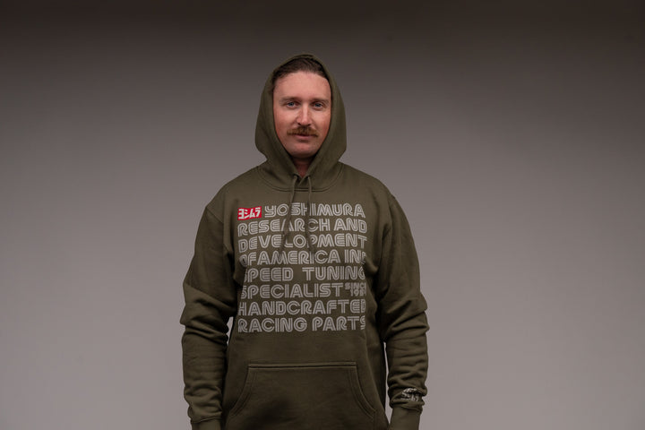 Intro Pull Over Hoodie Army Green