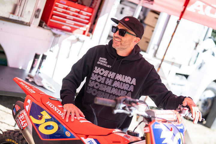 Shades Pull Over Hoodie Black