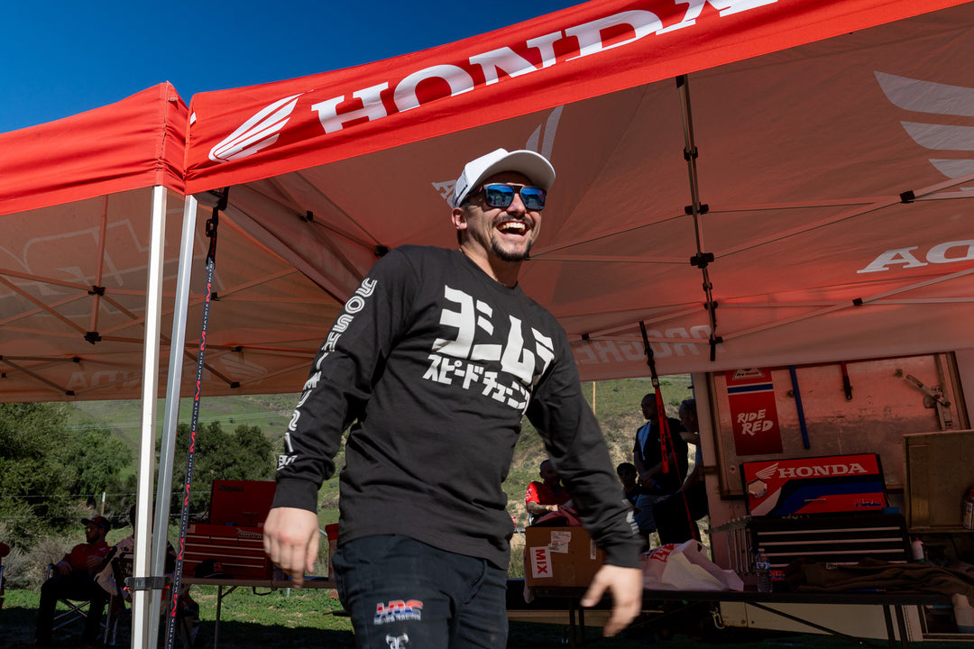 Speed Tuning Long Sleeve Tee Coal