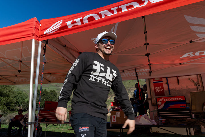 Speed Tuning Long Sleeve Tee Coal