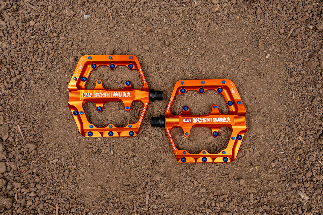 LIMITED EDITION CHILAO SS LARGE PEDALS IN HARD ORANGE