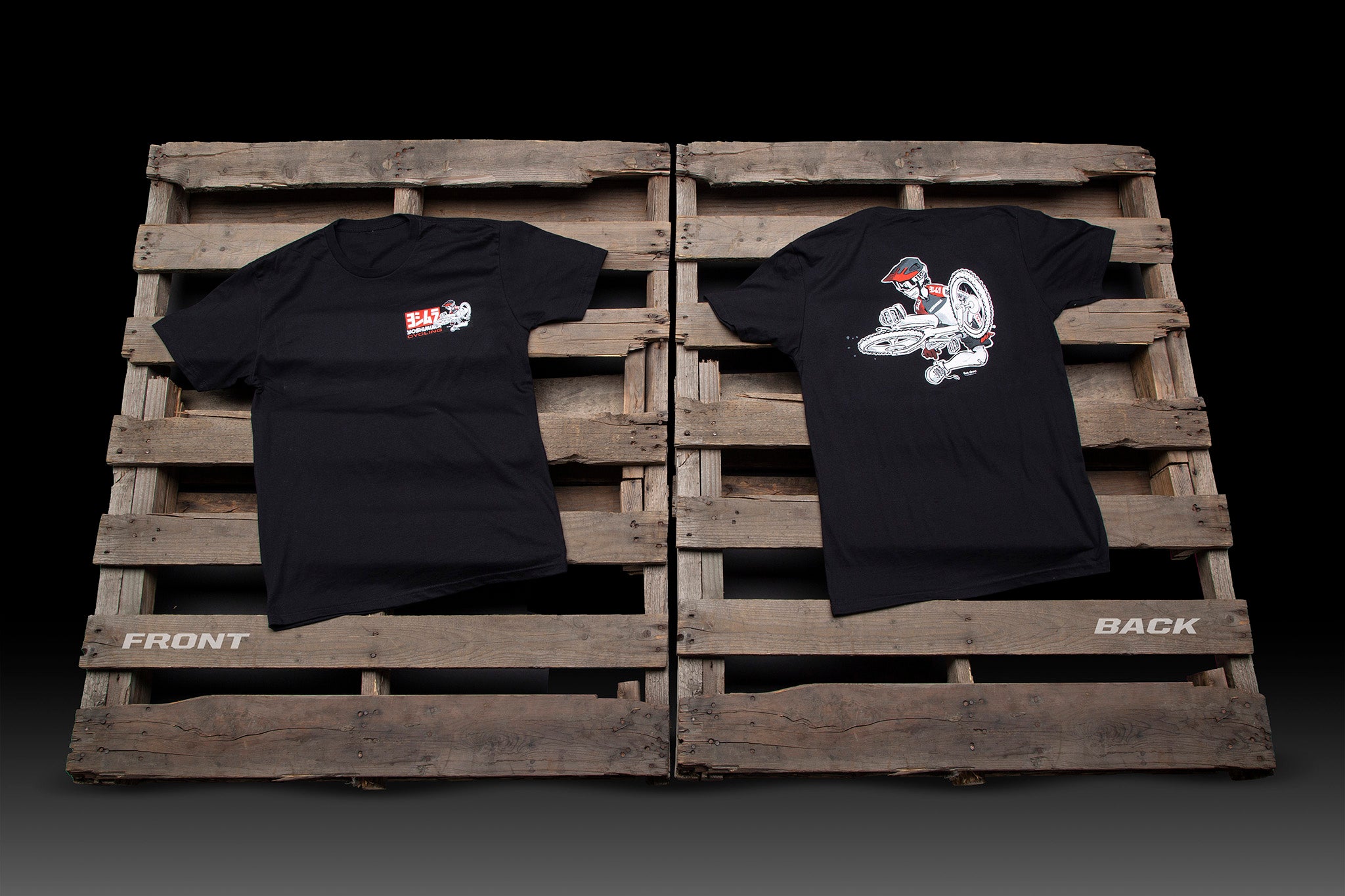 Yoshimura 110% T-Shirt in Youth and Adult, Black (Size S-XXL