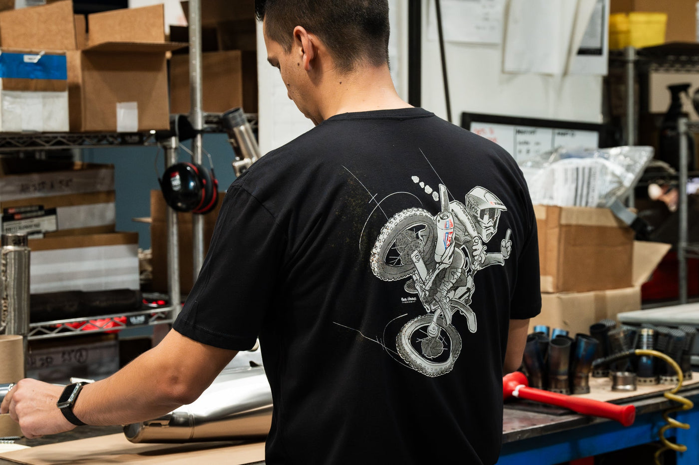 WHIP IT T-SHIRT BLACK